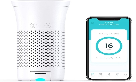 Wynd Plus Smart Personal Air Purifier with Air Quality Sensor (Product ...