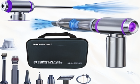 IYOFINE Superpower Car Vacuum Cleaner 4-in-1 Air Blower Gun Air Duster & Air Blower (Product Review)