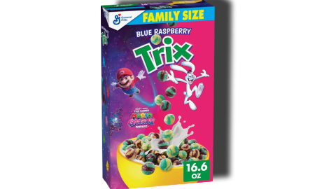 Blue Raspberry Trix (Food Review)