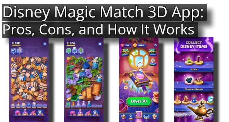 Disney Magic Match 3D App: Pros, Cons, and How It Works