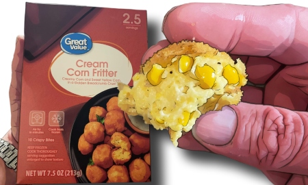 Great Value Cream Corn Fritter (Food Review)