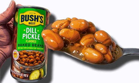 Bush’s Dill Pickle Baked Beans (Food Review)