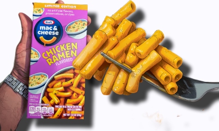 Kraft Mac & Cheese Chicken Ramen (Food Review)