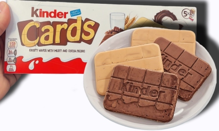 Kinder Cards Hit Walmart Cookie Aisles: Taste Test and Review